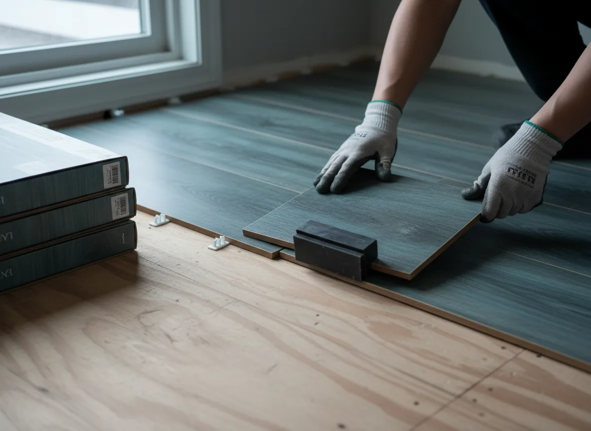 Luxury Vinyl Plank Installation company in Garden City, IA